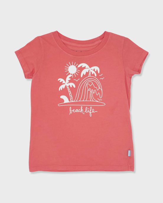Feather 4 Arrow - Beach Life Everyday Tee/ Sugar Coral