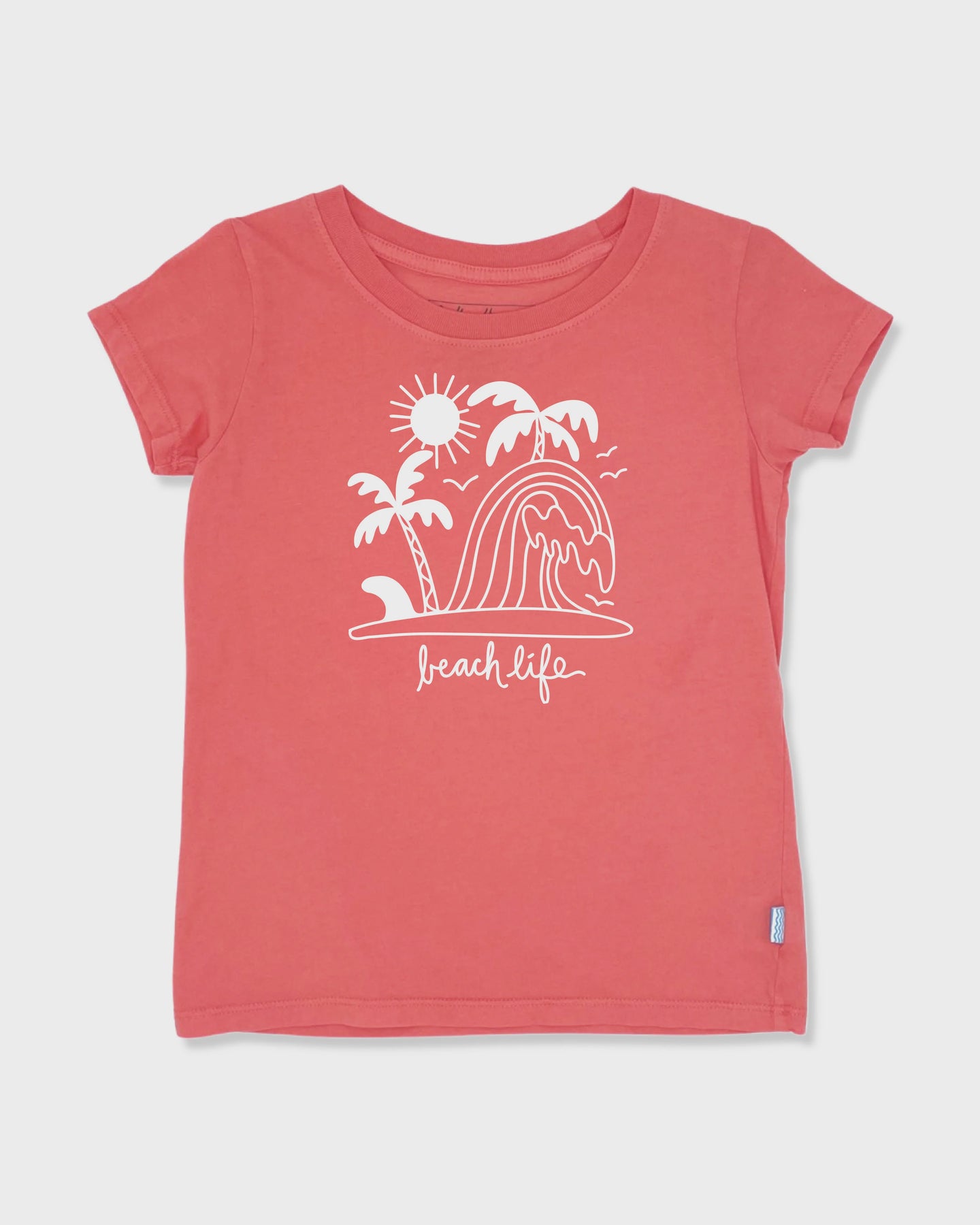 Feather 4 Arrow - Beach Life Everyday Tee/ Sugar Coral