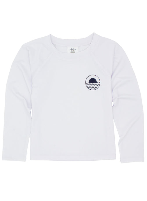 Feather 4 Arrow - Icon Rash Top - White
