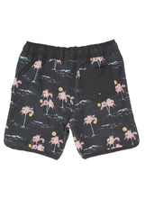 Load image into Gallery viewer, Feather 4 Arrow - Aloha Nights Boardshorts - Washed Black