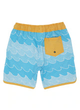 Load image into Gallery viewer, Cosmic Waves Boardshorts - Blue Grotto