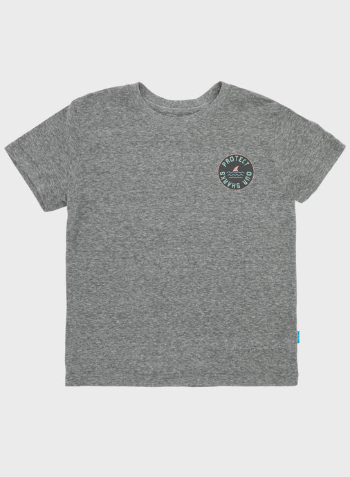 Feather4 Arrow - Protect Our Sharks Vintage Tee - Heather Gray