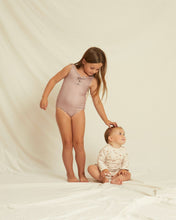 Load image into Gallery viewer, Rylee + Cru - Lace Up One-Piece - Mauve