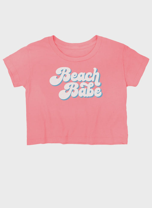 Feather 4 Arrow - Beach Babe Boxy Tee - Flamingo Pink