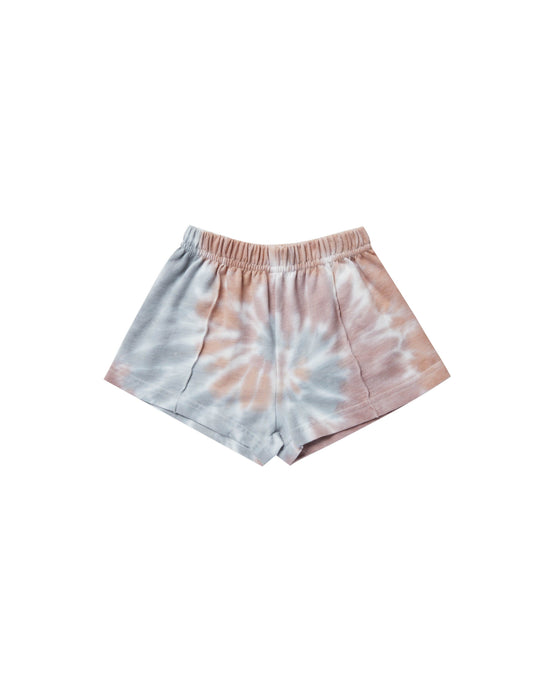 Rylee + Cru - Track Short - Rainbow Tie Dye