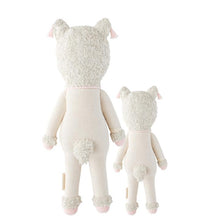 Load image into Gallery viewer, Cuddle + Kind - Lola the Llama Hand Knit Doll - Little 13&quot;