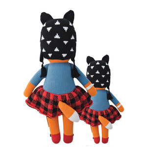 Cuddle + Kind - Sadie the Fox Hand Knit Doll - Little 13"