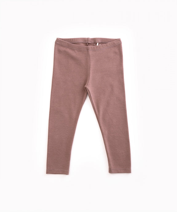 Play Up - Organic Cotton Girls Leggings - Purplewood