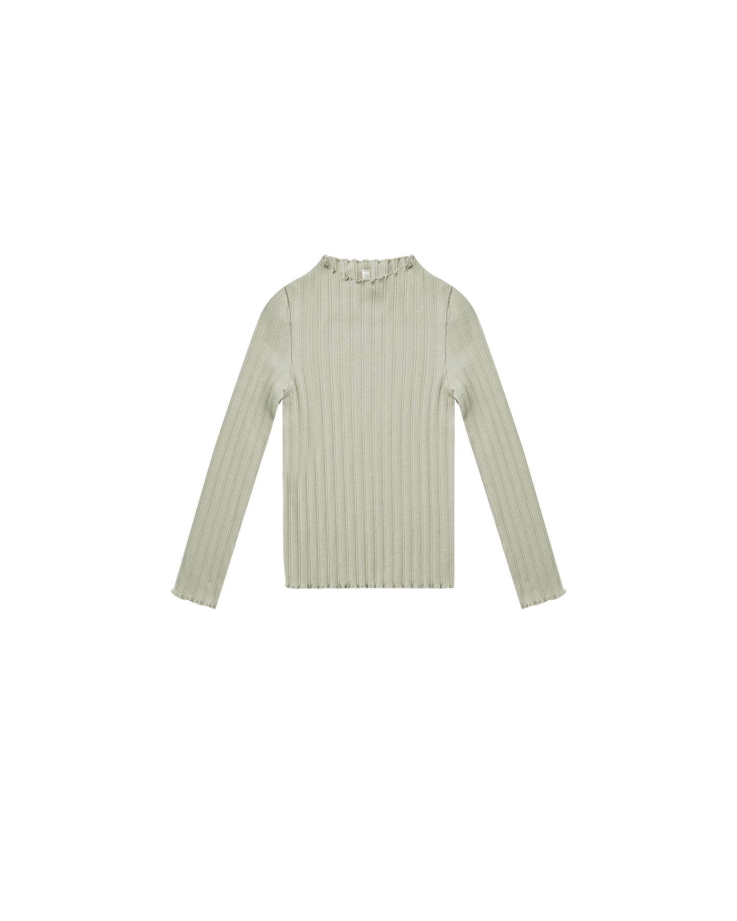 Rylee + Cru - Ribbed Long Sleeve Tee - Agave