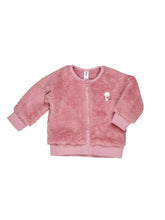 Load image into Gallery viewer, Huxbaby - Faux Fur Jacket - Dark Rose