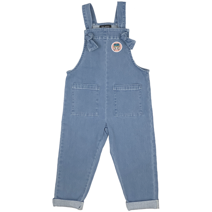 Tiny Whales - Love Bus Overall - Stonewash