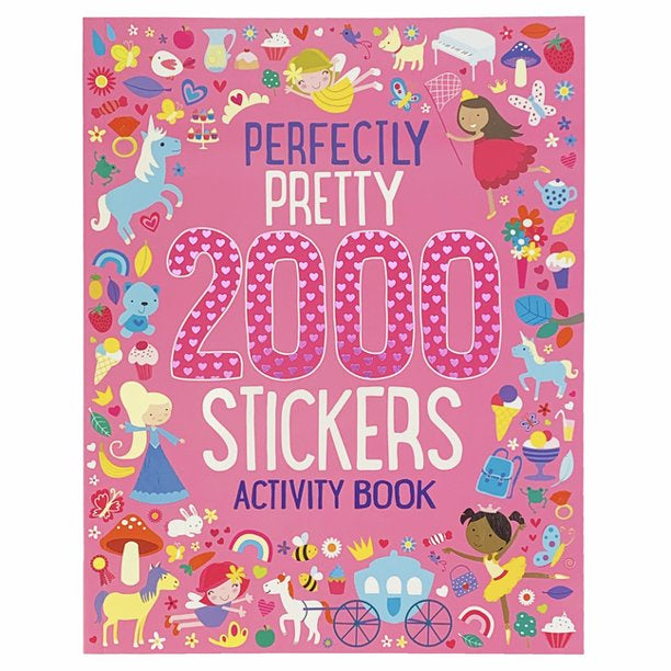 Cottage Door Press - Perfectly Pretty 2000 Stickers Activity Book