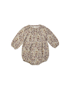 Rylee + Cru - Long Sleeve Bubble Romper - Autumn Floral