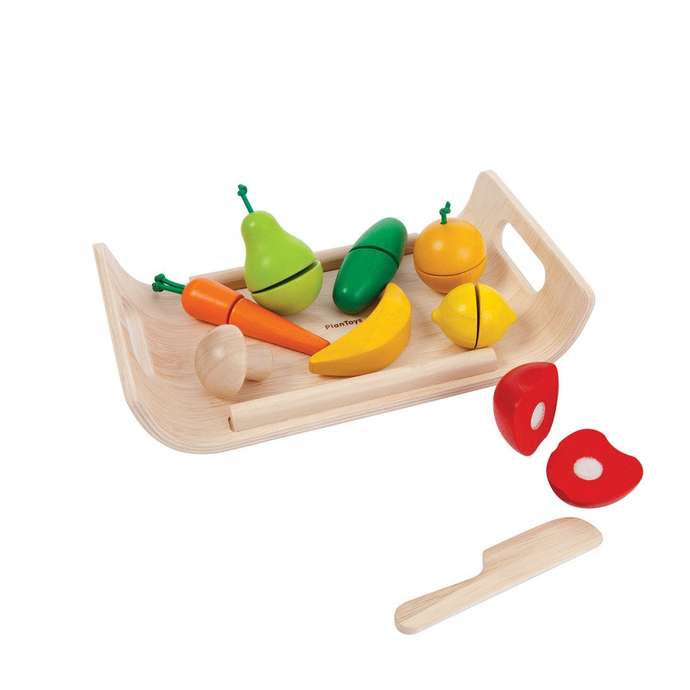 Plan Toys - Assorted Fruit & Vegetable Set