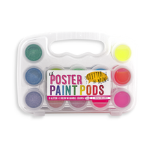 Load image into Gallery viewer, Lil&#39; Paint Pods Poster Paints - Glitter &amp; Neon 13 Piece Set