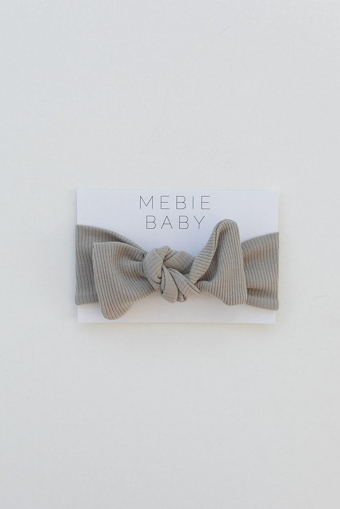 Mebie Baby - Sagebrush Organic Cotton Ribbed Head Wrap