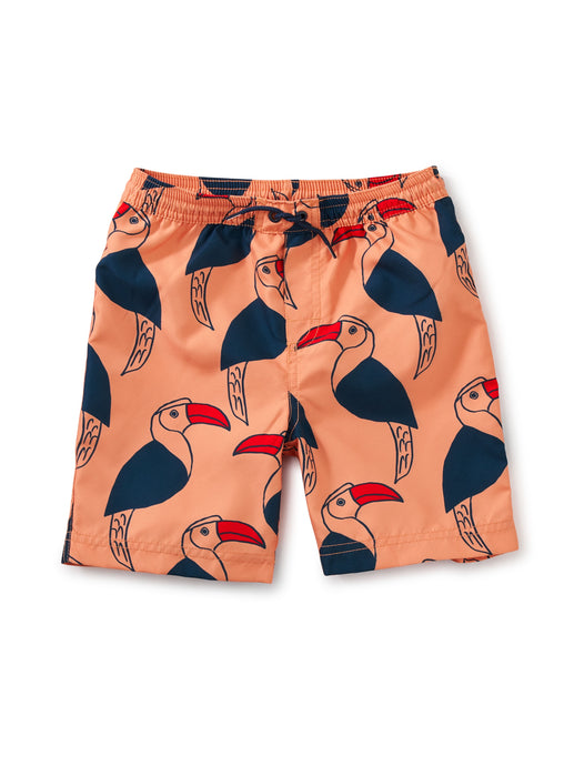 Tea Collection - Full-Length Swim Trunk - Hornbill