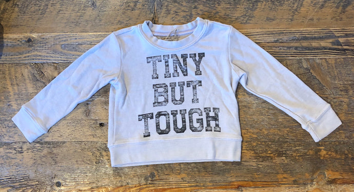 Brokedown - Tiny But Tough Sweatshirt - Light Grey