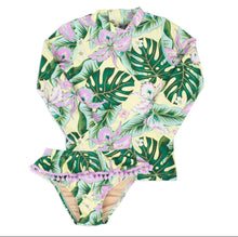 Load image into Gallery viewer, Shade Critters - Tropical Oasis Rashguard Set