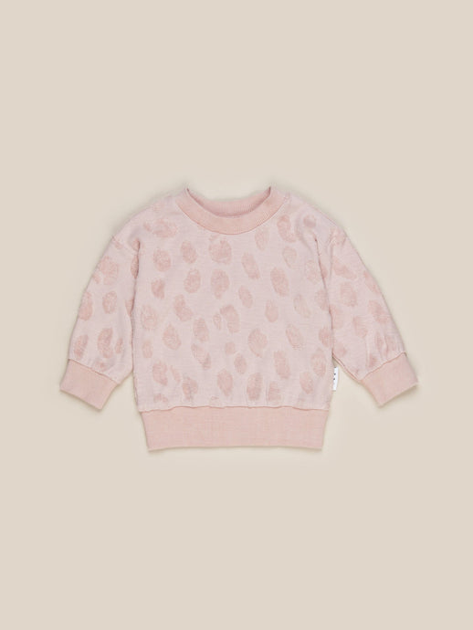 Huxbaby - Organic Animal Play Sweatshirt - Rose