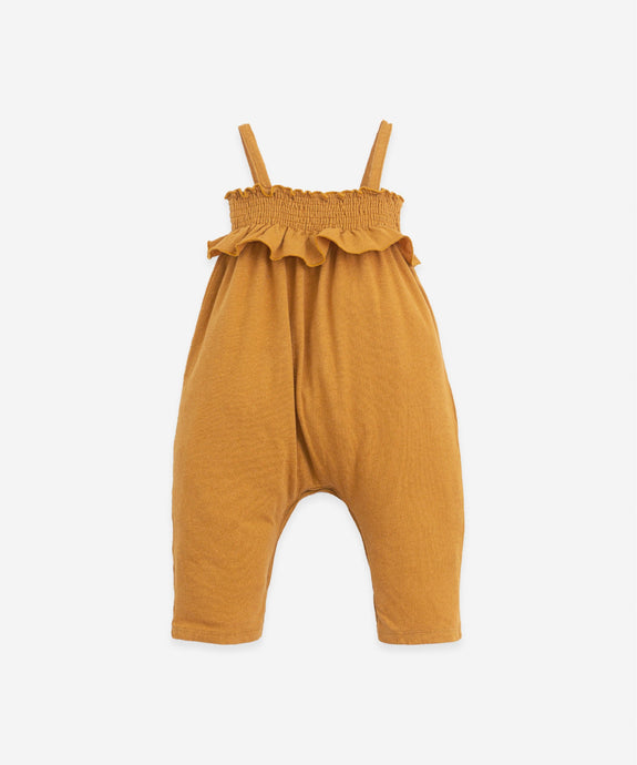 Play Up - Organic Cotton Jumpsuit - Hazel