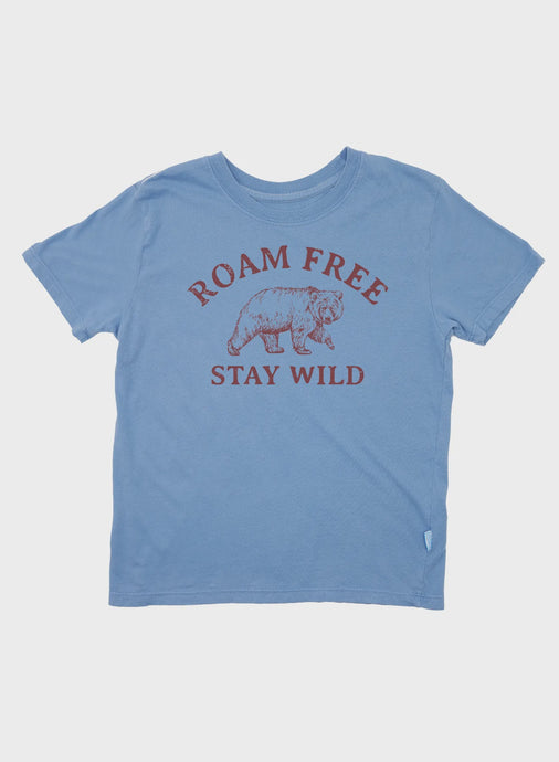 Feather 4 Arrow - Roam Free Vintage Tee - Washed Inigo