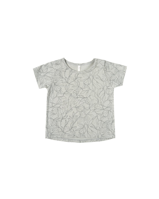 Fern Basic Tee - Blue Fog