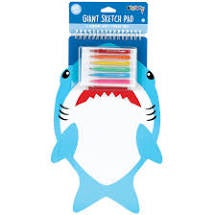 Iscream - Shark Giant Sketch Book - 50 Sheets