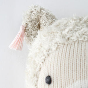 Cuddle + Kind - Lola the Llama Hand Knit Doll - Little 13"