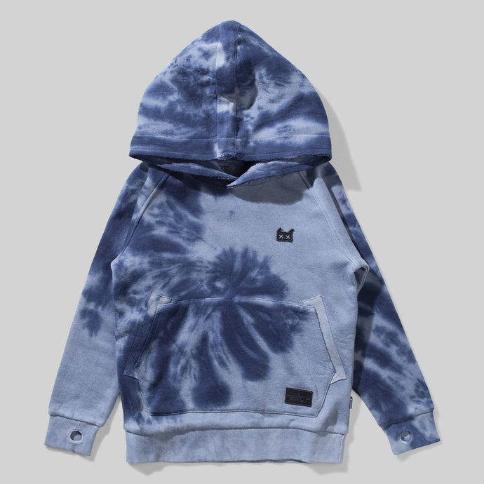 Fizzer 2 Hoodie - Mid Blue Dye