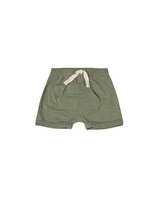 Rylee + Cru - Front Pouch Short - Fern
