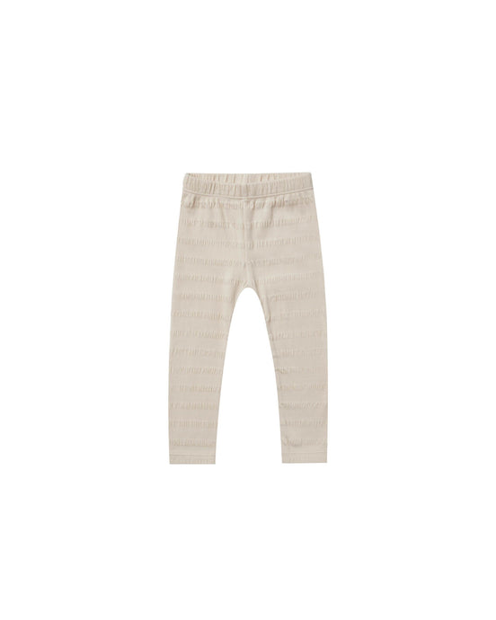 Rylee + Cru - Cinched Ribbed Legging - Natural