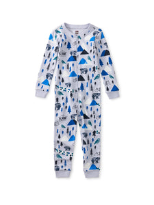 Tea Collection - Sleep Tight Baby Pajamas - Bhutanese Forest Animals