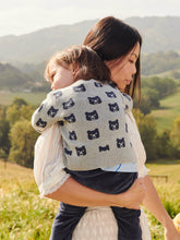 Load image into Gallery viewer, Tea Collection - Beary Cozy Baby Sweater - Med Heather Grey