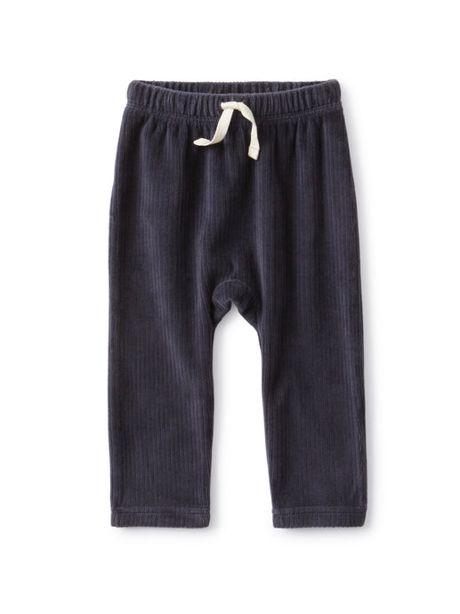 Tea Collection - Velour Baby Pants - Indigo