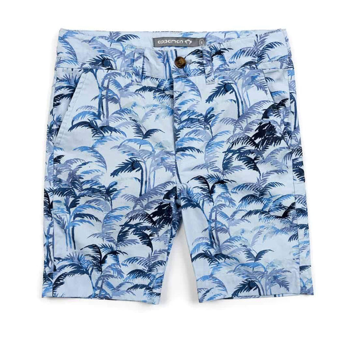 Appaman - Trouser Short - Blue Palms