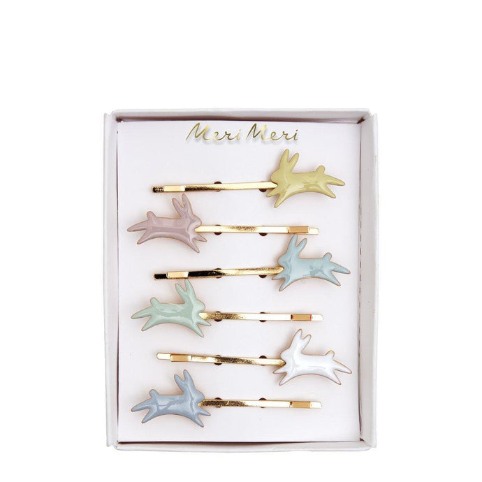 Meri Meri Bunny Enamel Hair Slides