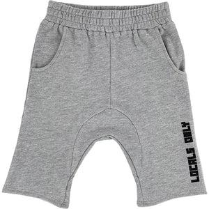 Tiny Whales - Locals Only Shorts - Tri Grey