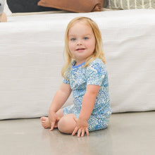 Load image into Gallery viewer, Summer Pj&#39;s Set - Blue Coral