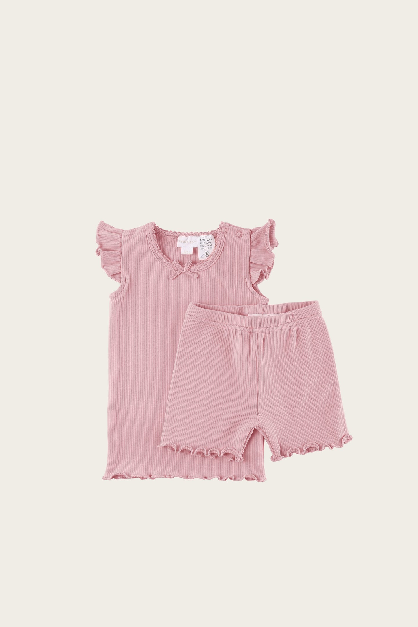 Jamie Kay - Organic Cotton Summer Pyjama - Rose