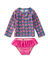 Load image into Gallery viewer, Tea Collection - Rash Guard Baby Swim Set - Watermelon Wedge