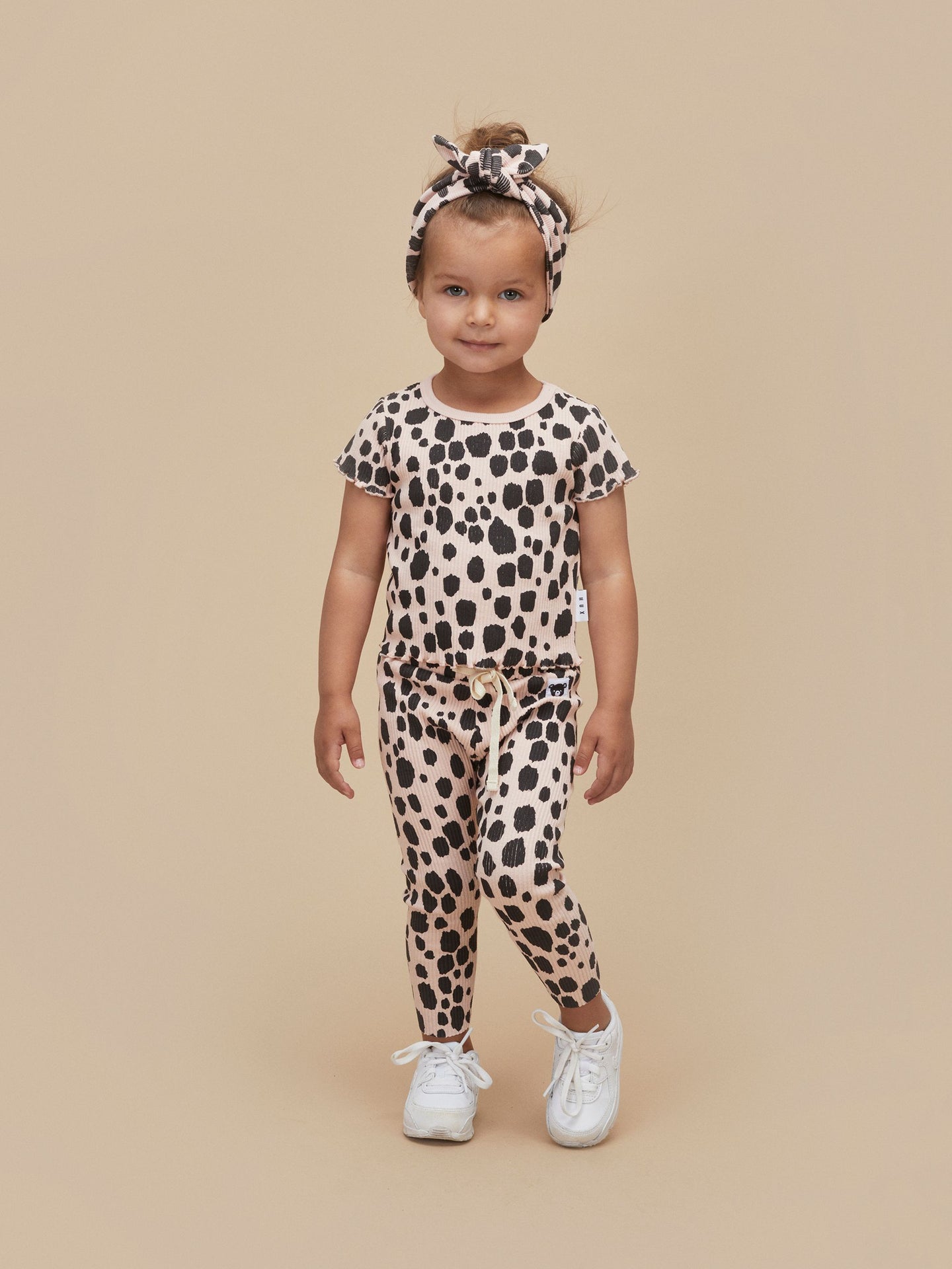 Ocelot Rib Leggings - Bright Rose