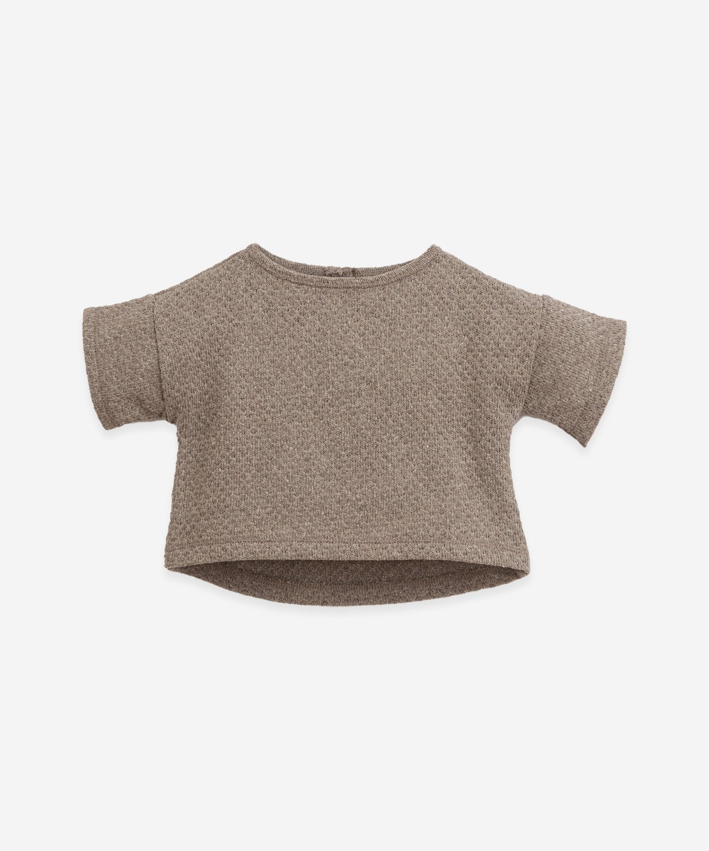 Play Up - Recycled Cotton Wide Sleeve Sweater - Pinha