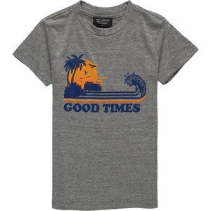 Tiny Whales - Good Times S/S Tee - Tri Grey