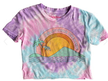 Load image into Gallery viewer, Rowdy Sprout - California Dreamin Tee - Swirl Tie Dye