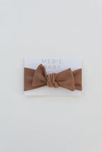 Load image into Gallery viewer, Mebie Baby - Mustard Organic Cotton Ribbed Head Wrap