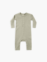 Load image into Gallery viewer, Quincy Mae - Organic Ribbed Jumpsuit - Sage