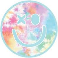 Iscream - Cotton Candy Smiling Face Bubblegum Scented Pillow
