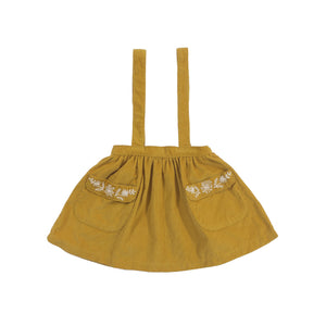 Wild Wawa - Adelaide Suspender Skirt - Mustard
