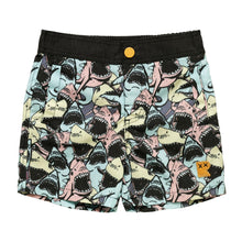 Load image into Gallery viewer, Rock Your Baby - Shiver Boardshorts Shark Print - Multi